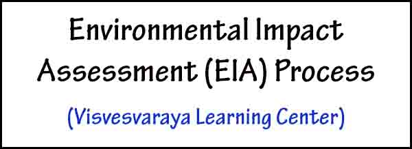 Environmental Impact Assessment (EIA) Process
