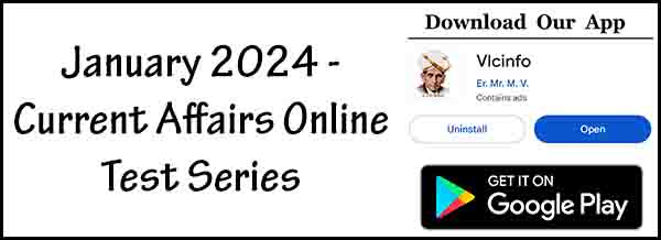 January 2024 - Current Affairs Online Test Series