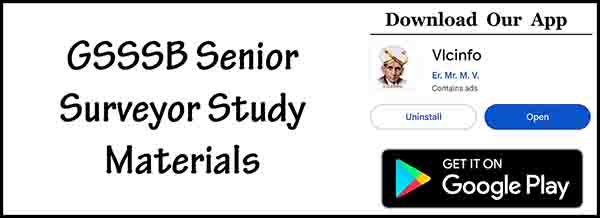 GSSSB Senior Surveyor Study Materials Free 2024